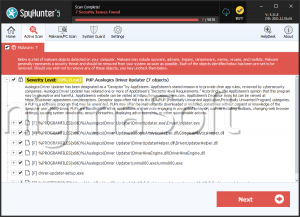 PUP.Auslogics Driver Updater screenshot