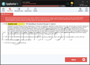 PUP.DigitalDigest Download Manager screenshot