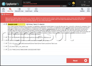 PUP.Driver Talent screenshot