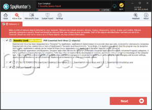 PUP.Essential Anti-Virus screenshot