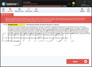 PUP.Gamedownloadr Download Manager screenshot