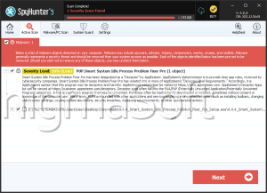 PUP.Smart System Idle Process Problem Fixer Pro screenshot