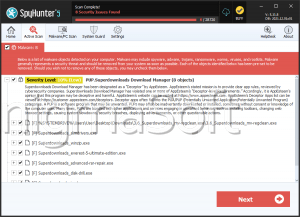 PUP.Superdownloads Download Manager screenshot