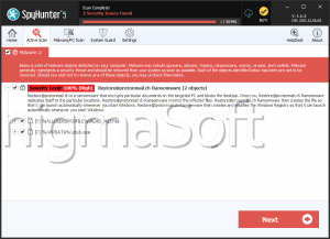 Restore@protonmail.ch Ransomware screenshot