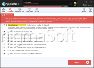 TaxCenterNow Toolbar screenshot