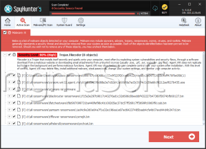 Trojan.Filecoder screenshot