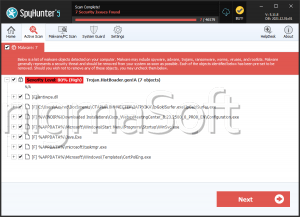 Trojan.HistBoader.gen!A screenshot