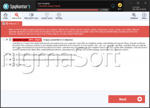 Trojan.Latentbot screenshot