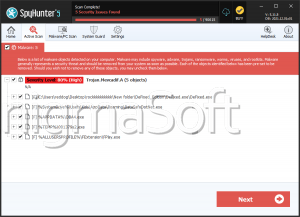 Trojan.Mevcadif.A screenshot