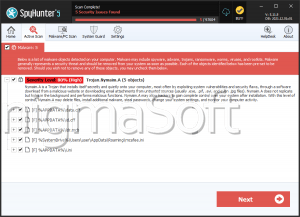 Trojan.Nymaim.A screenshot