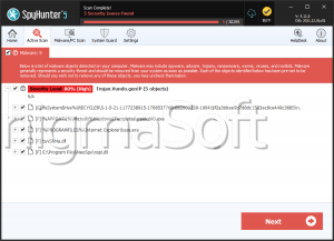 Trojan.Vundo.gen!P screenshot