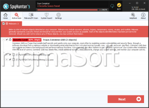 TrojanDownloader:MSIL/Orcominer.A screenshot
