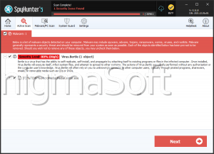 Virus.Bertle screenshot