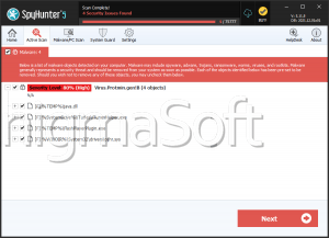 Virus.Protmin.gen!B screenshot