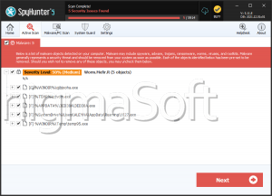 Worm.Mefir.R screenshot