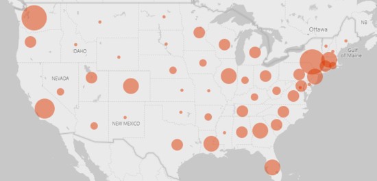 covid-19 cases interactive map