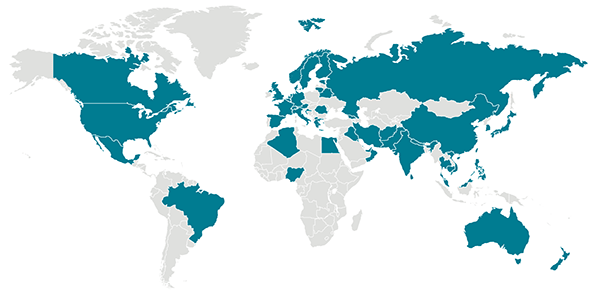 cdc koronavírus elterjedt a világtérképen