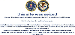 hacked website message