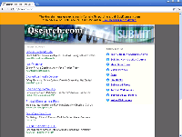 Captura de tela do Qsearch.com