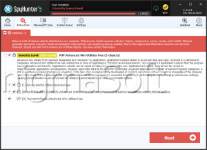 PUP.Advanced Win Utilities Free screenshot