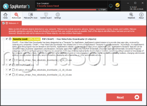 PUP.ChrisPC – Free VideoTube Downloader screenshot