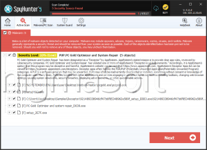 PUP.PC Gold Optimizer and System Repair screenshot
