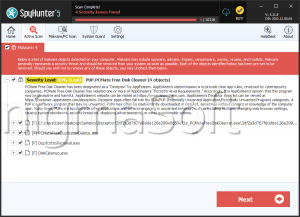 PUP.PCMate Free Disk Cleaner screenshot