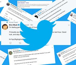 golpe de criptomoeda do twitter cortar contas de alto perfil