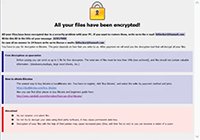 Captura de Tela do Wiki Ransomware