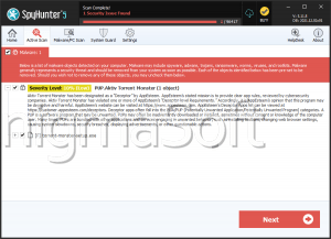 PUP.Aktiv Torrent Monster screenshot