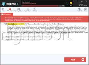 PUP.Easemon Online Employee Monitor for Windows screenshot