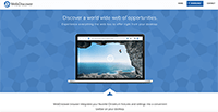 WebDiscover Browser Screenshot