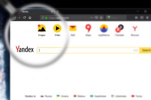 O Portal Russo da Web Yandex Atingido por um Ataque... captura de tela