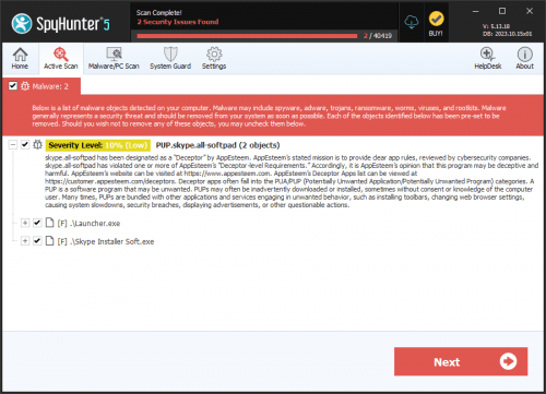 PUP.skype.all-softpad screenshot