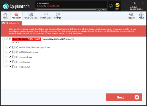 Trojan.Spy.Keatep.B screenshot