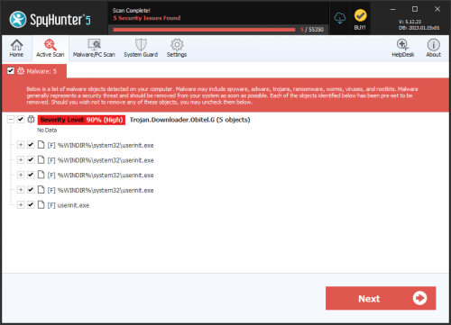 Trojan.Downloader.Obitel.G screenshot