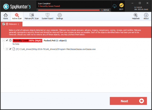 Packed.PeX screenshot