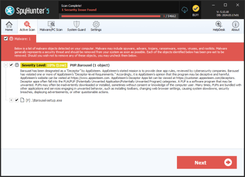 PUP.Barousel screenshot
