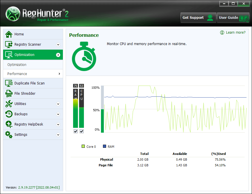 Reghunter RegHunter - Increase Privacy Protection and Help Optimize Your System